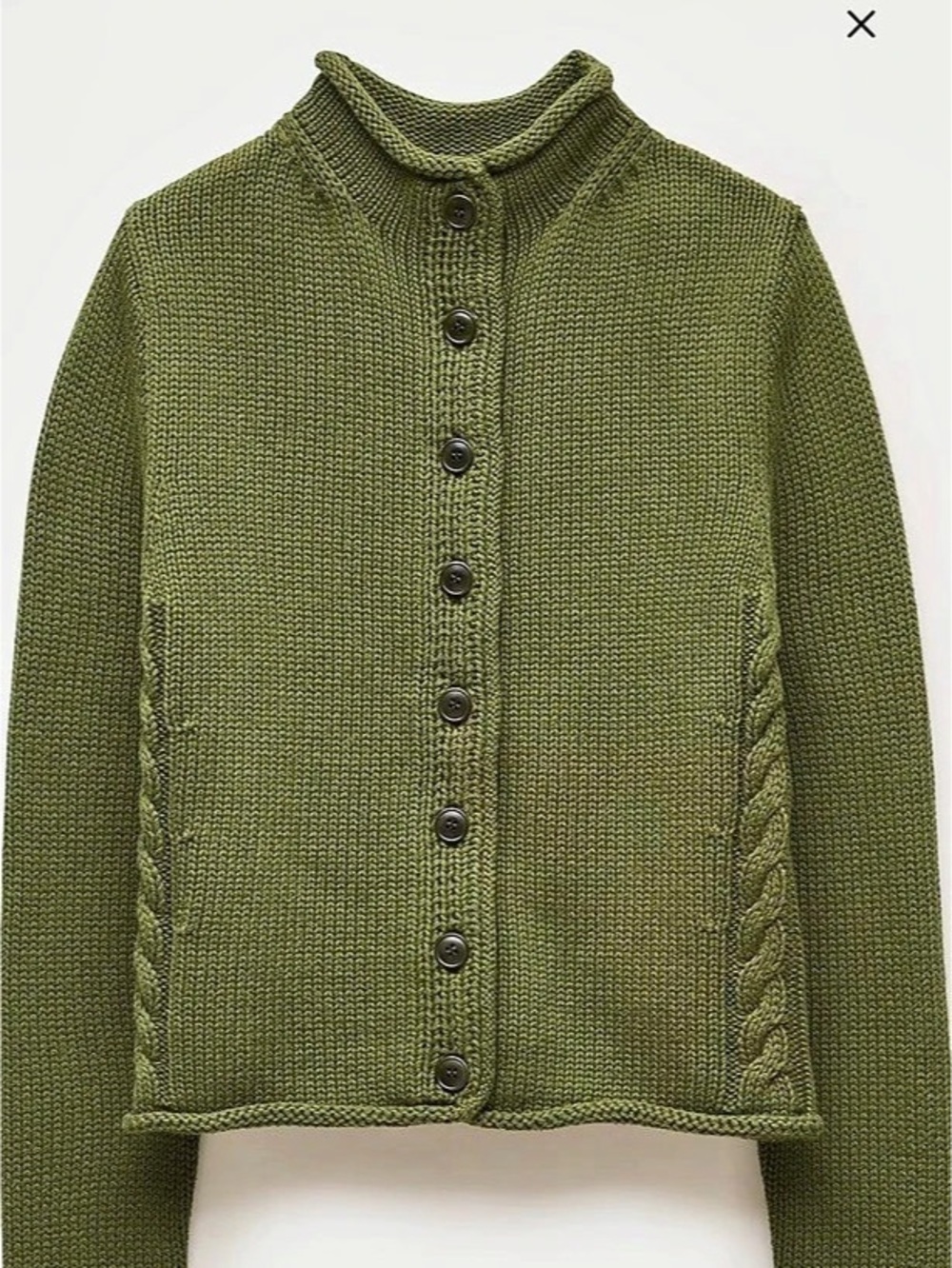 J.Crew Rollneck™ reversible cardigan